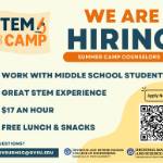 We are looking for camp counselors!